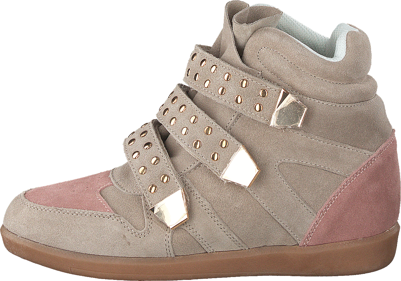 Valley 7001 Sand, Female, Shoes, Trainers, high-top sneakers, Beige/Brown, EU 39