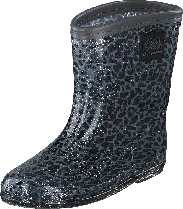 Kjøp Petit by Sofie Schnoor P201838 9006 9006 Leopard sko blå Light Blue Gummistøvler | Petit by Sofie Schnoor