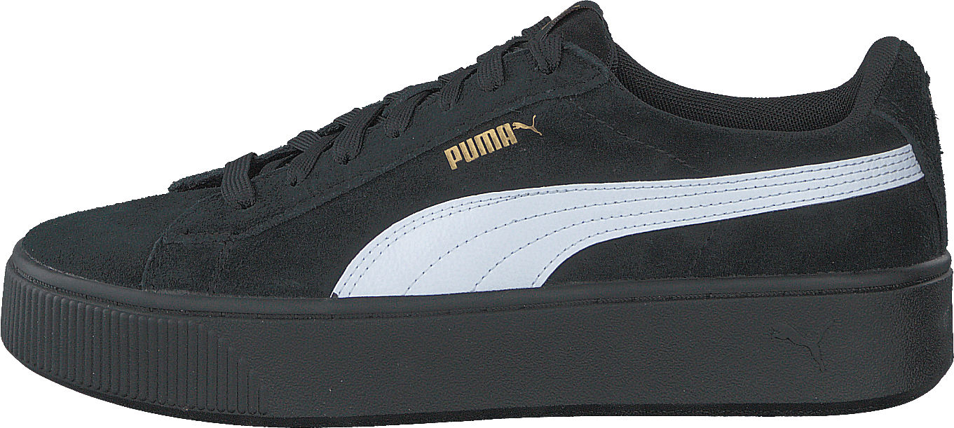 Puma Vikky Stacked Sd Puma Black-puma White, Female, Scarpe, Sneakers, Sneakers, Nero, EU 42