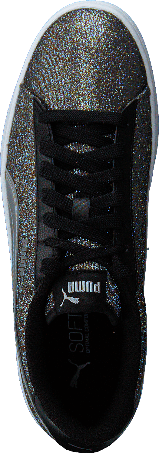 Puma Smash V2 Glitz Glam Jr Puma Black-puma Silver-puma Wh