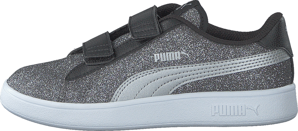 Puma Smash V2 Glitz Glam V Ps Puma Black-puma Silver-puma Wh