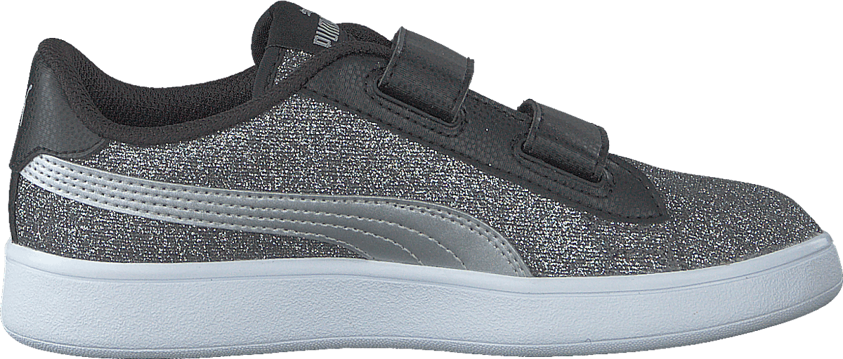 Puma Smash V2 Glitz Glam V Ps Puma Black-puma Silver-puma Wh