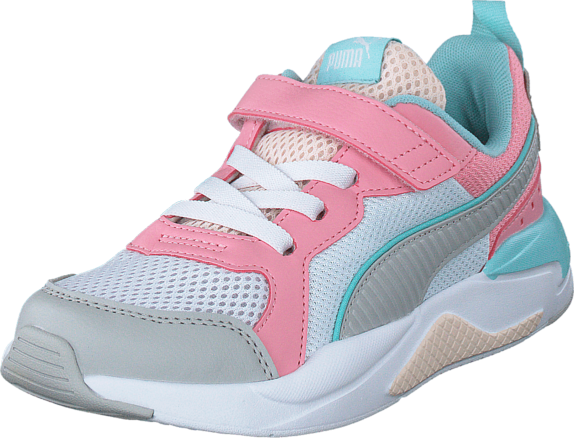 X-ray Ac Ps Puma White-high Rise-peony-gul