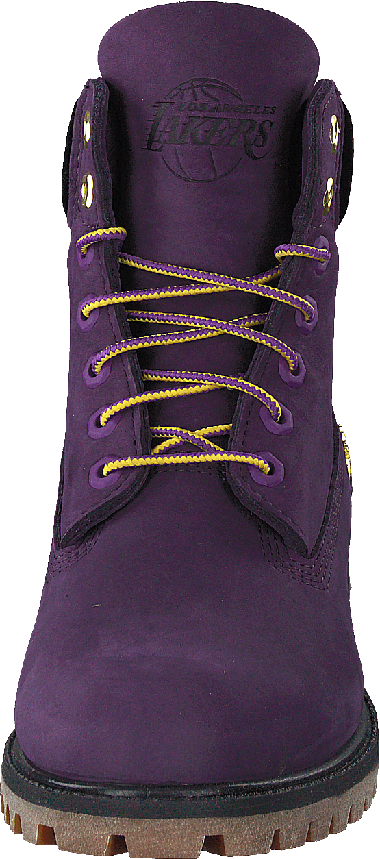 6 In Premium Boot Purple Pennant