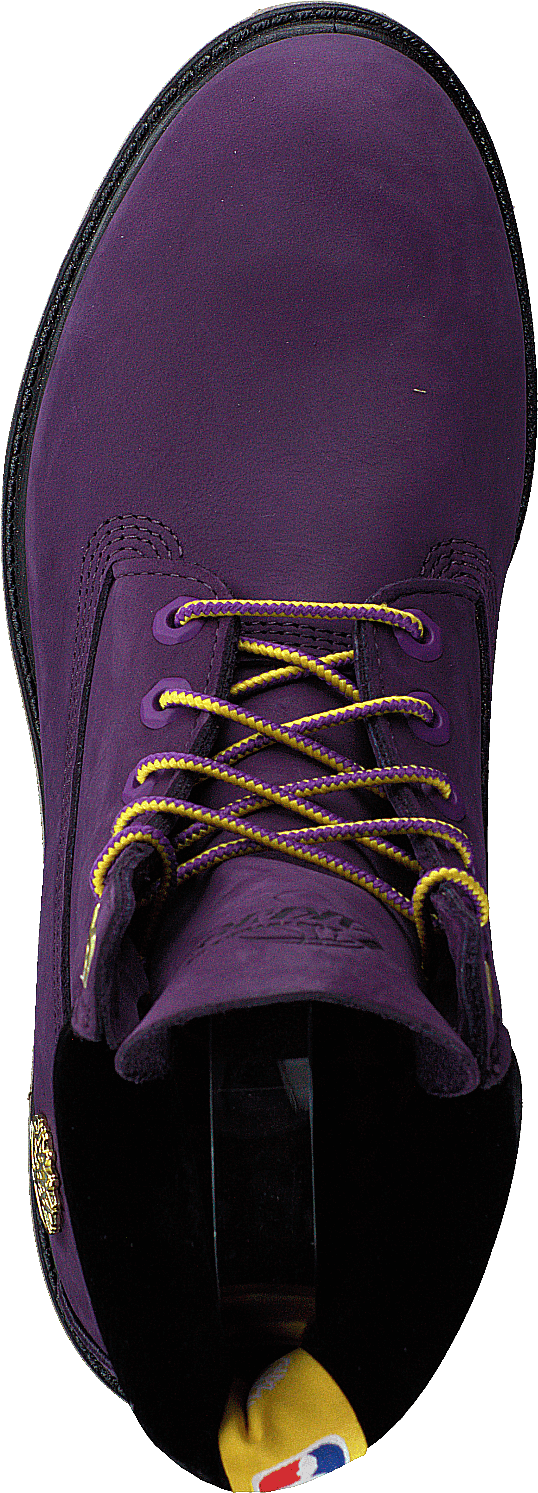 6 In Premium Boot Purple Pennant