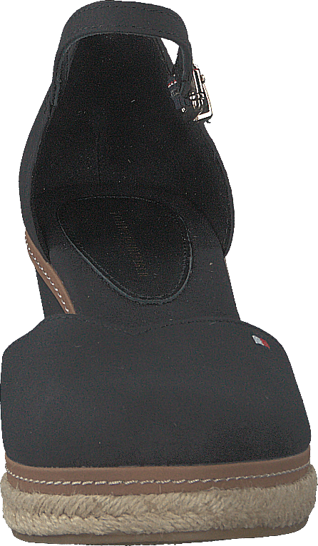 Basic Closed Toe Mid Wedge Black Bds - Bild 4