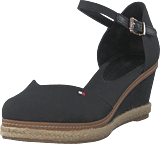 Basic Closed Toe Mid Wedge Black Bds - Bild 9