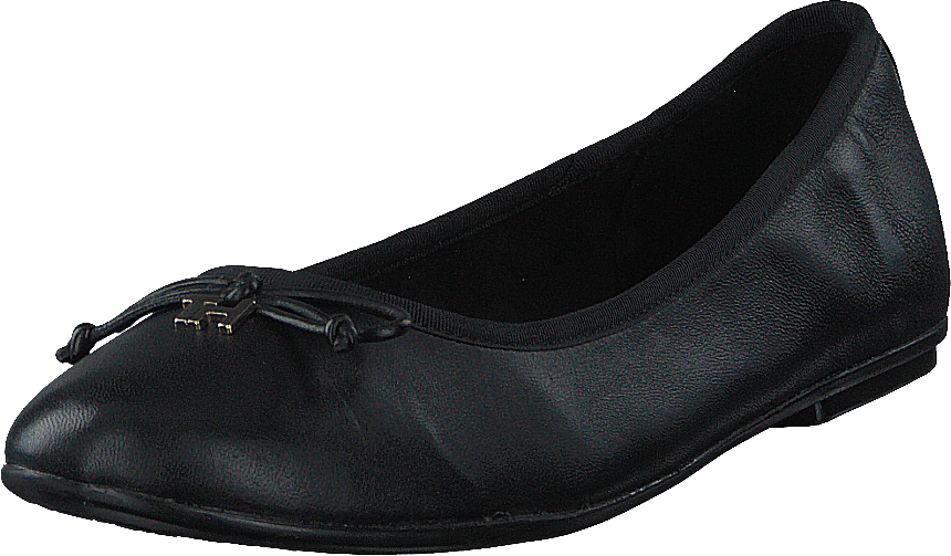 Feminine Leather Knot Ballerin Black Bds - Bild 3