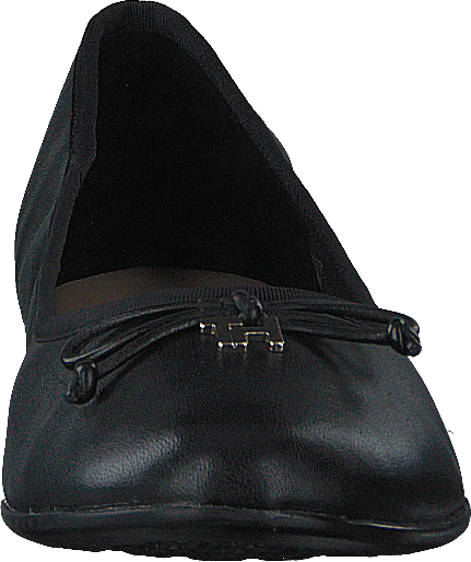 Feminine Leather Knot Ballerin Black Bds - Bild 4