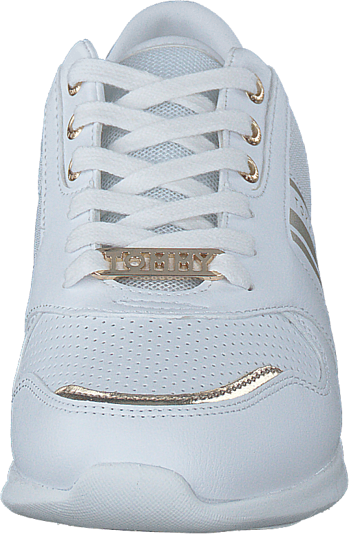 Metallic Lightweight Sneaker White/light Gold 0k7