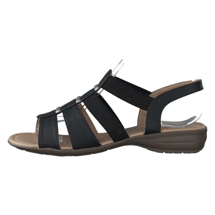 491616 01 Black, Female, Shoes, Sandals and Slippers, sandals, Black, EU 37