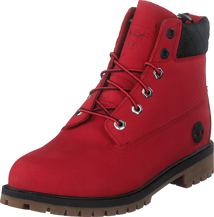 cherry red timberland boots