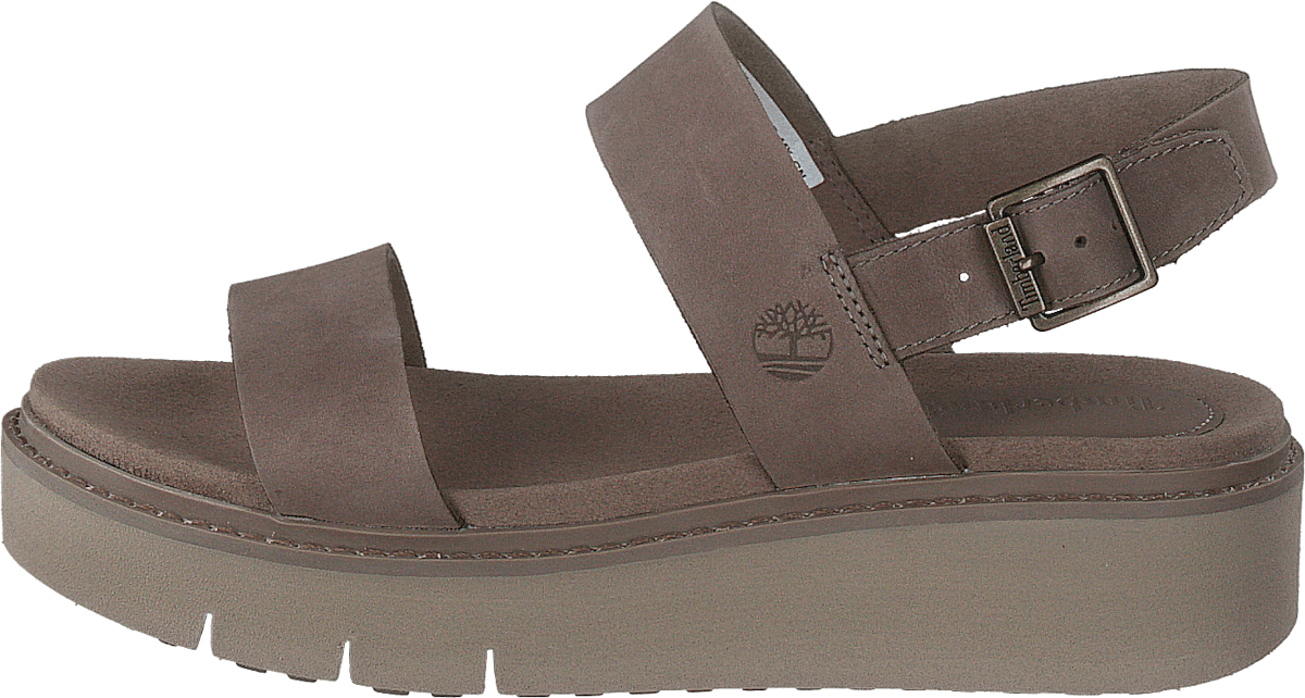 Safari Dawn 2 Band Sandal Taupe Gray