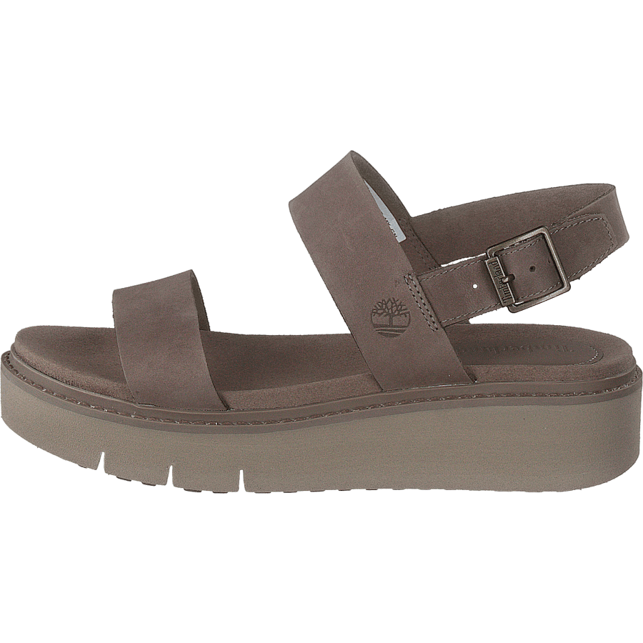 Safari Dawn 2 Band Sandal Taupe Gray