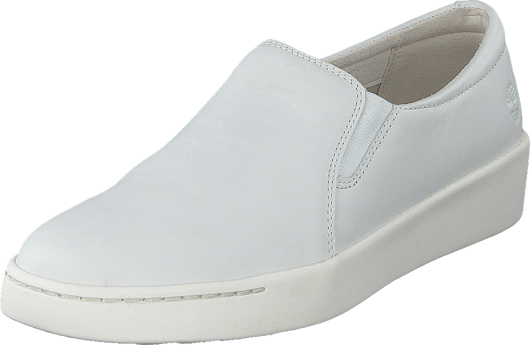 Teya Gore Slip On Blanc De Blanc