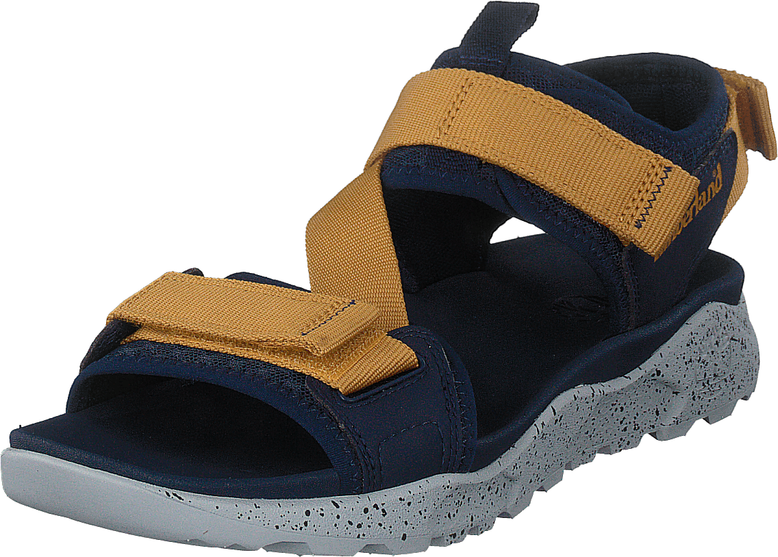 Ripcord 2 Strap Sandal Black Iris