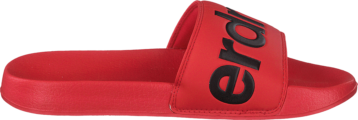 Classic Superdry Pool Slide Apple Red