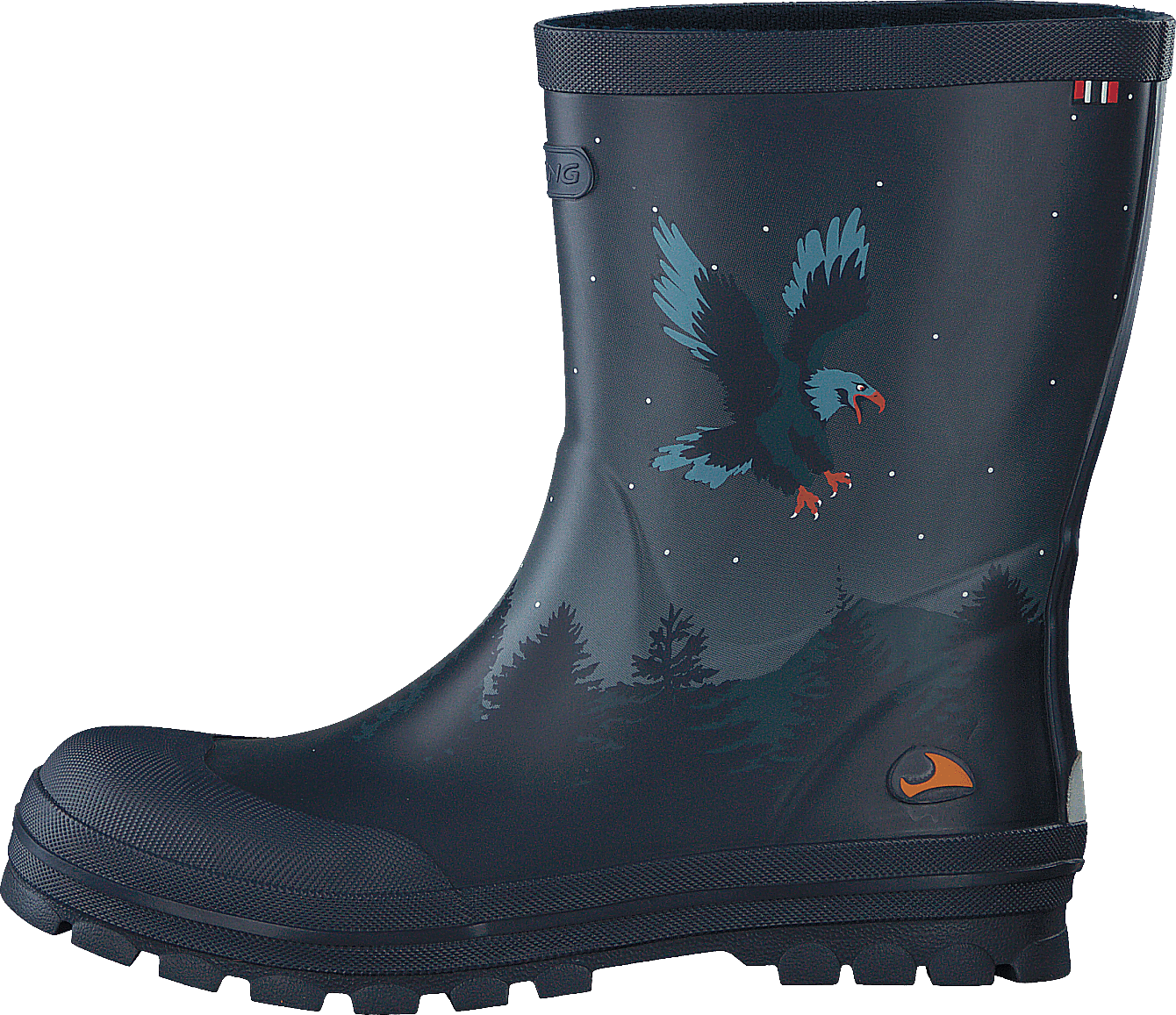 Jolly Bat & Eagle Navy/multi, Unisex, Shoes, High boots and Ankle boots, rubber boots, Blue, EU 30