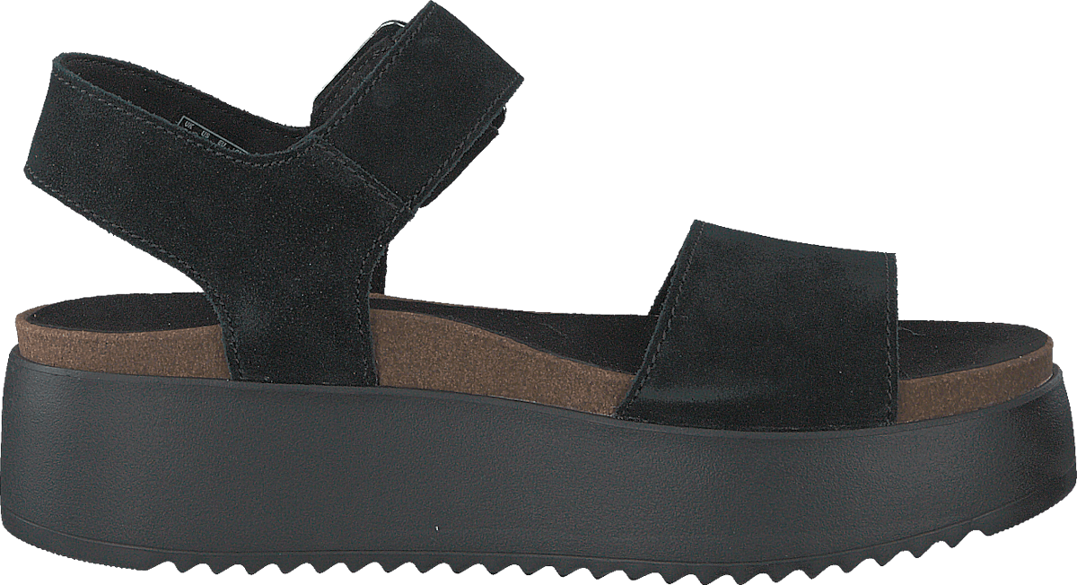 Botanic Strap Black Leather
