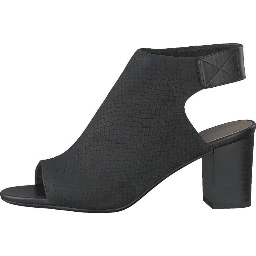 Deva Bell Black Interest Nubuck