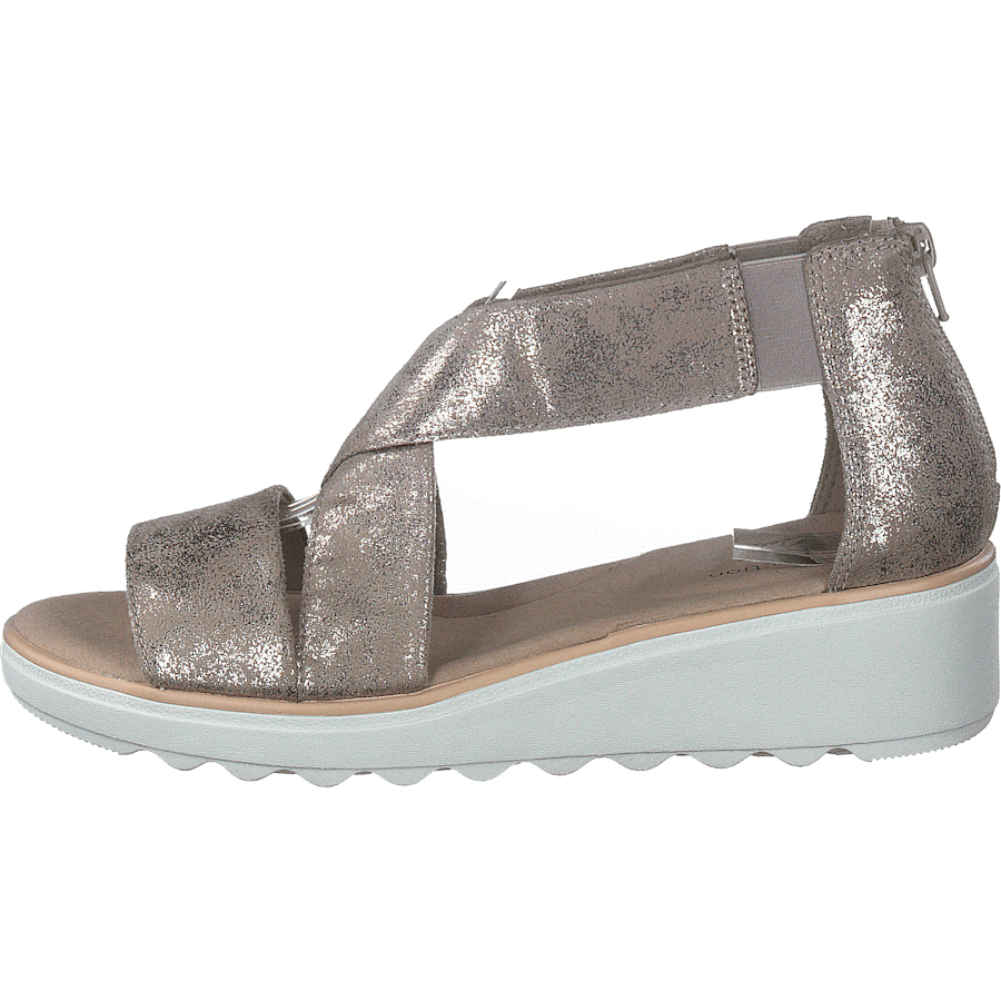 Jillian Rise Pewter Metallic