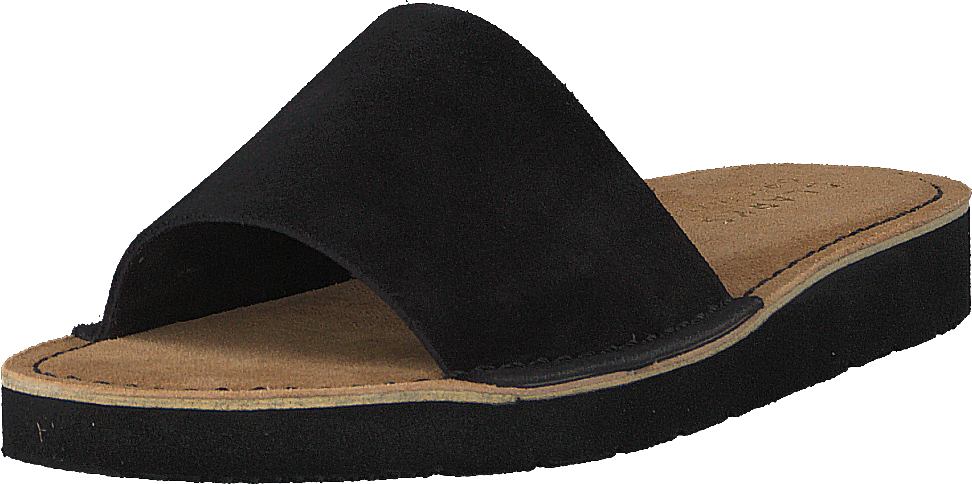 Lunan Slide Black Leather - Bild 3