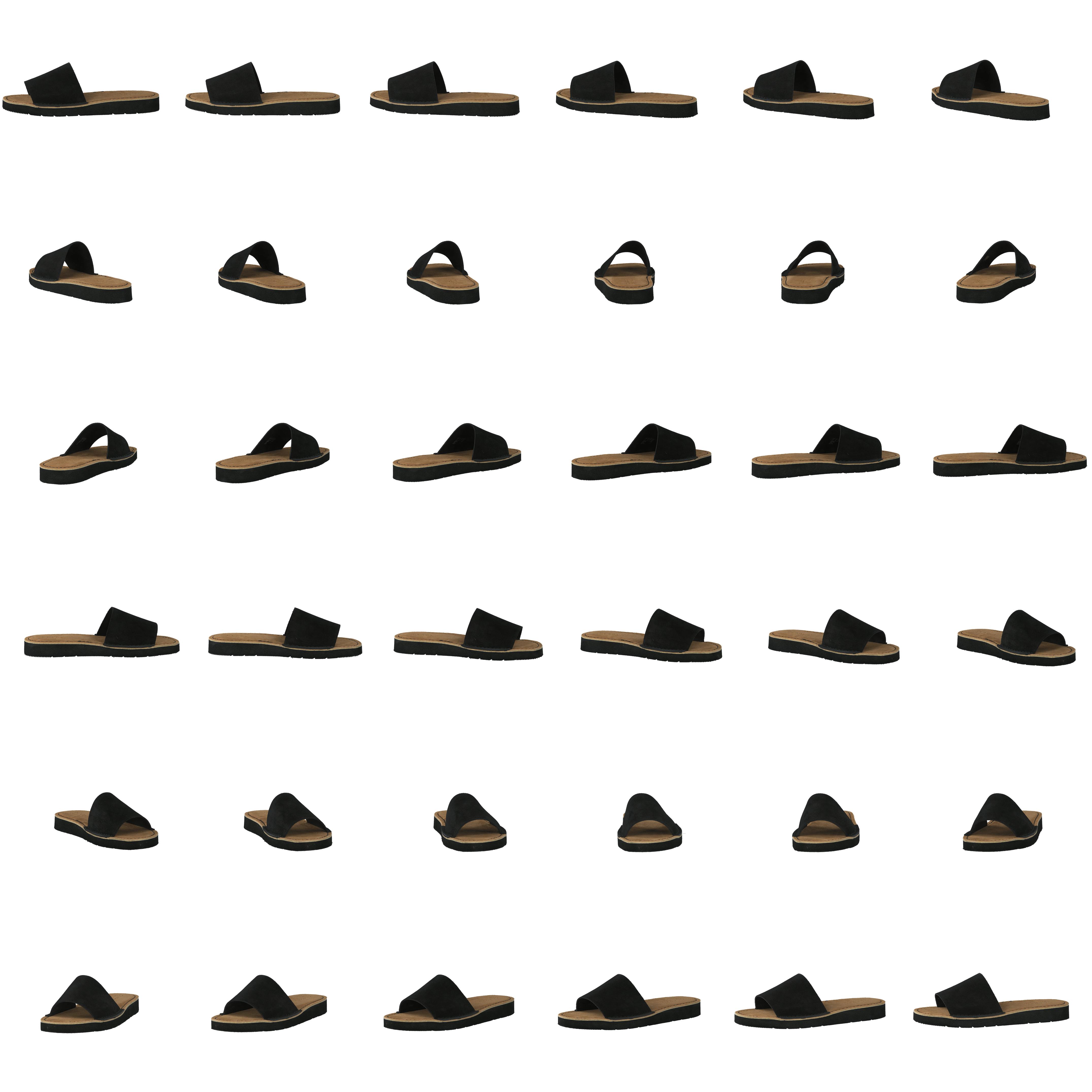 Lunan Slide Black Leather - Bild 8