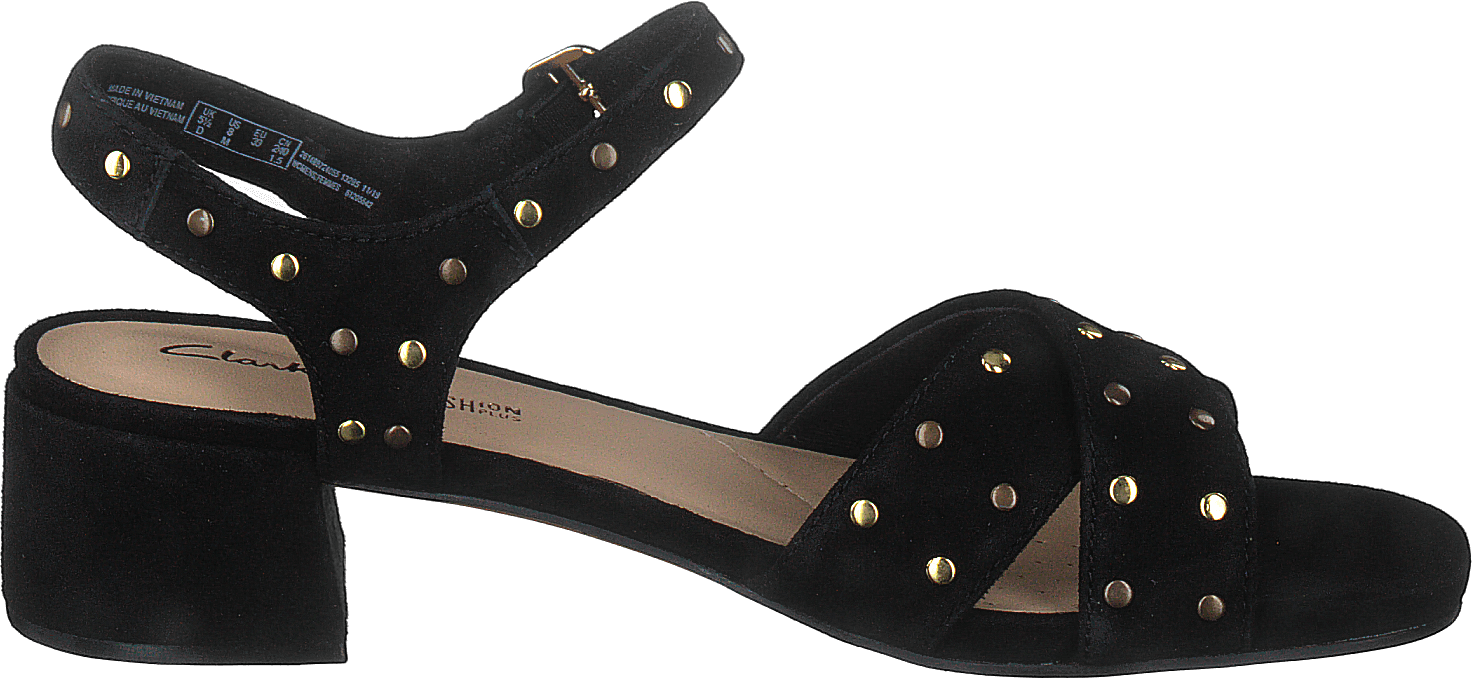 Sheer35 Strap Black Suede Studded - Bild 2