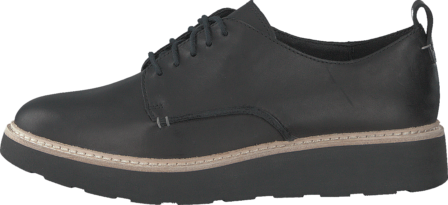 Trace Walk Black Leather