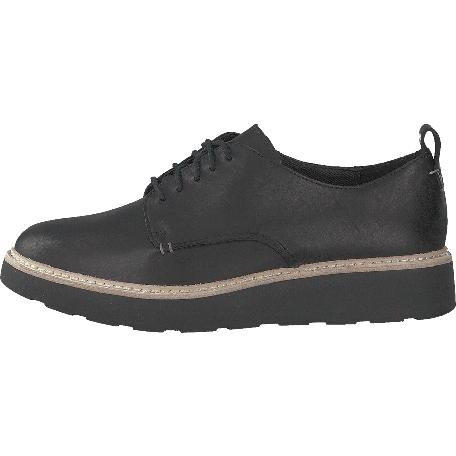 Trace Walk Black Leather