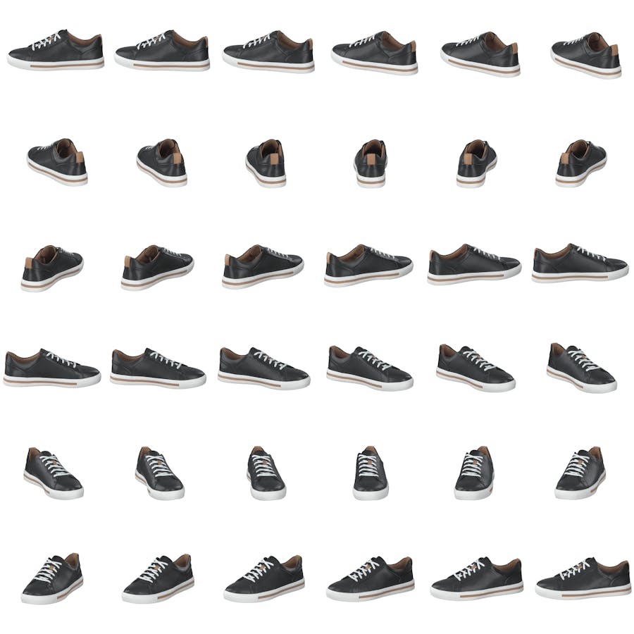 Un Maui Lace Black Leather - Bild 8