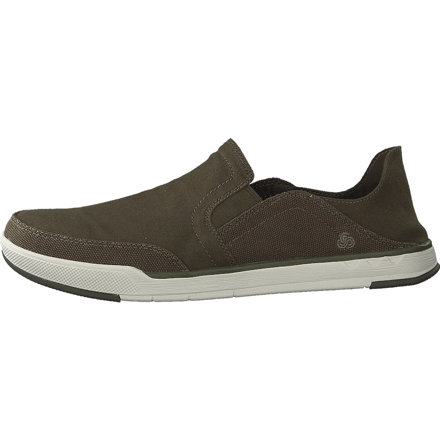 Step Isle Row Khaki Green Canvas