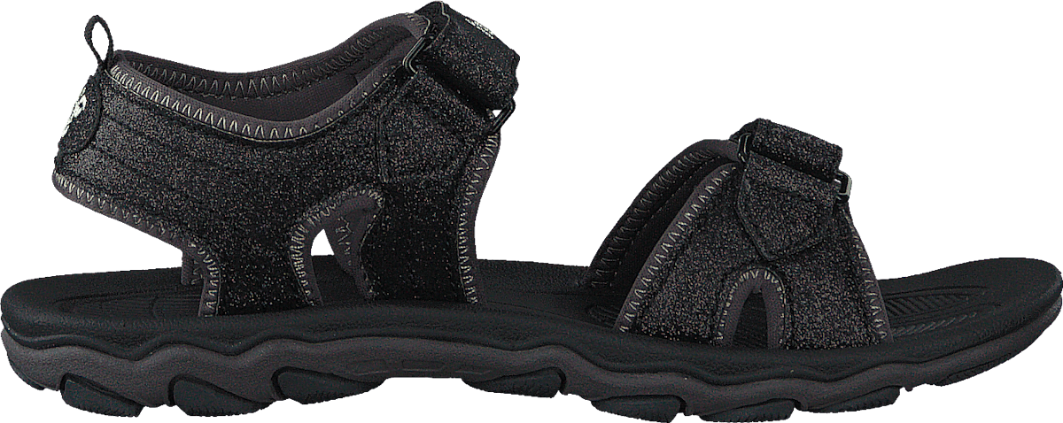 Sandal Sport Glitter Jr Black