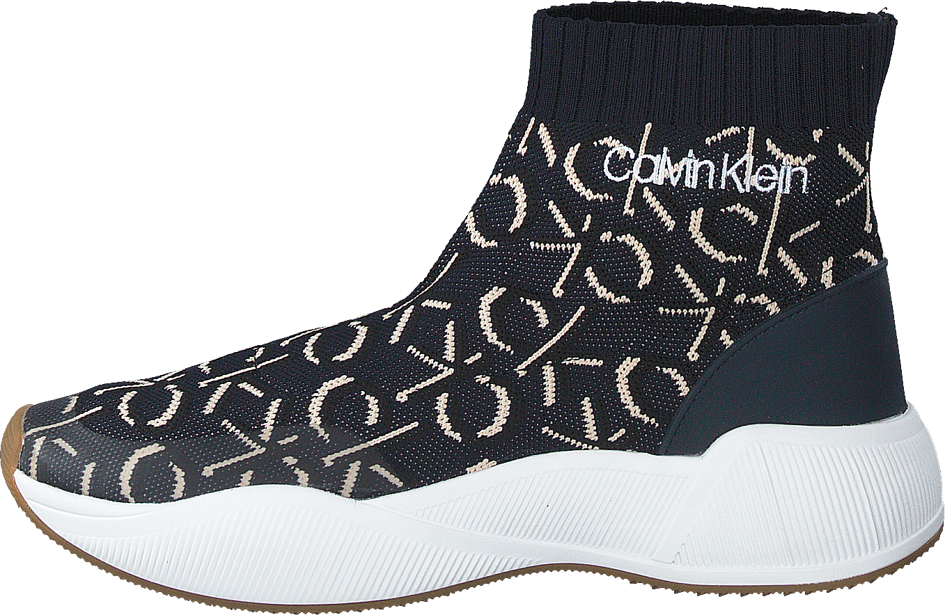 Babele Deep Navy, Female, Buty, Sneakersy, wysokie sneakersy, Niebieski, EU 37