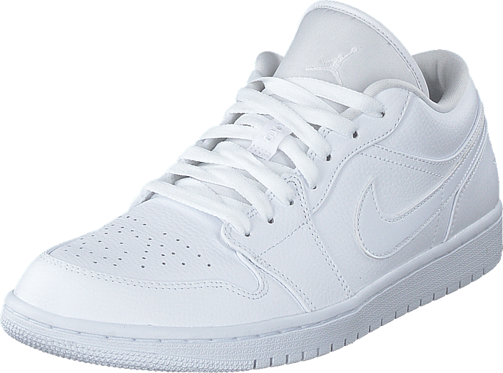 Air Jordan 1 Low White/white | Footway
