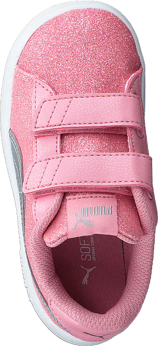 Puma - Puma Smash V2 Glitz Glam V Inf Peony-puma Silver-puma White