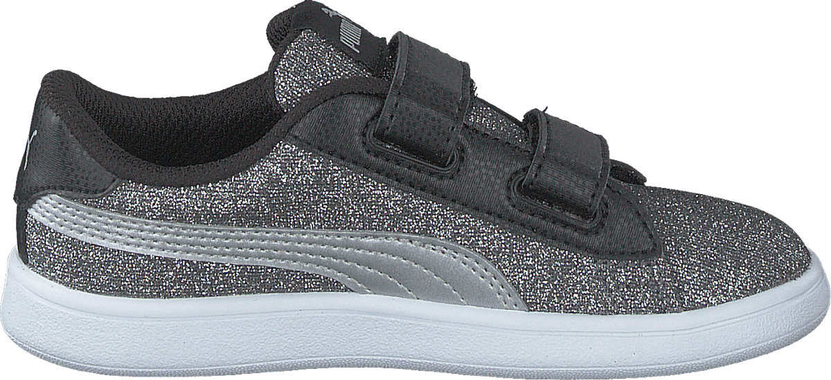 Puma Smash V2 Glitz Glam V Inf Puma Black-puma Silver-white