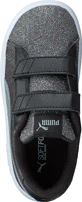 Puma - Puma Smash V2 Glitz Glam V Inf Puma Black-puma Silver-white