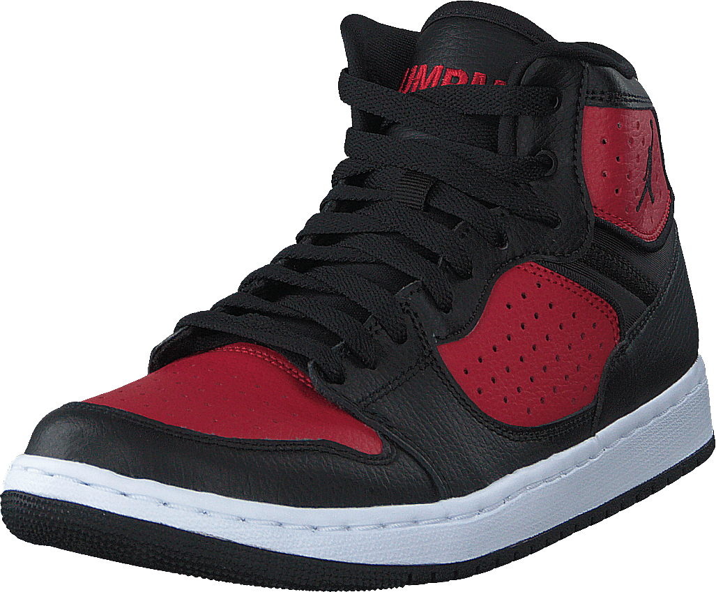 Jordan Access Black/gym Red/white