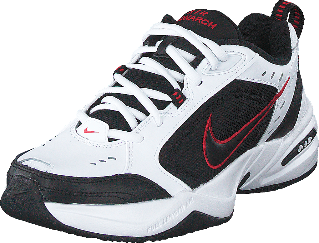 Air Monarch White/black-varsity Red