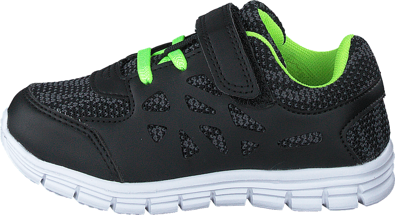 420-1648 Black/lime, Unisex, Scarpe, Sneakers, scarpe sportive, Nero, EU 26