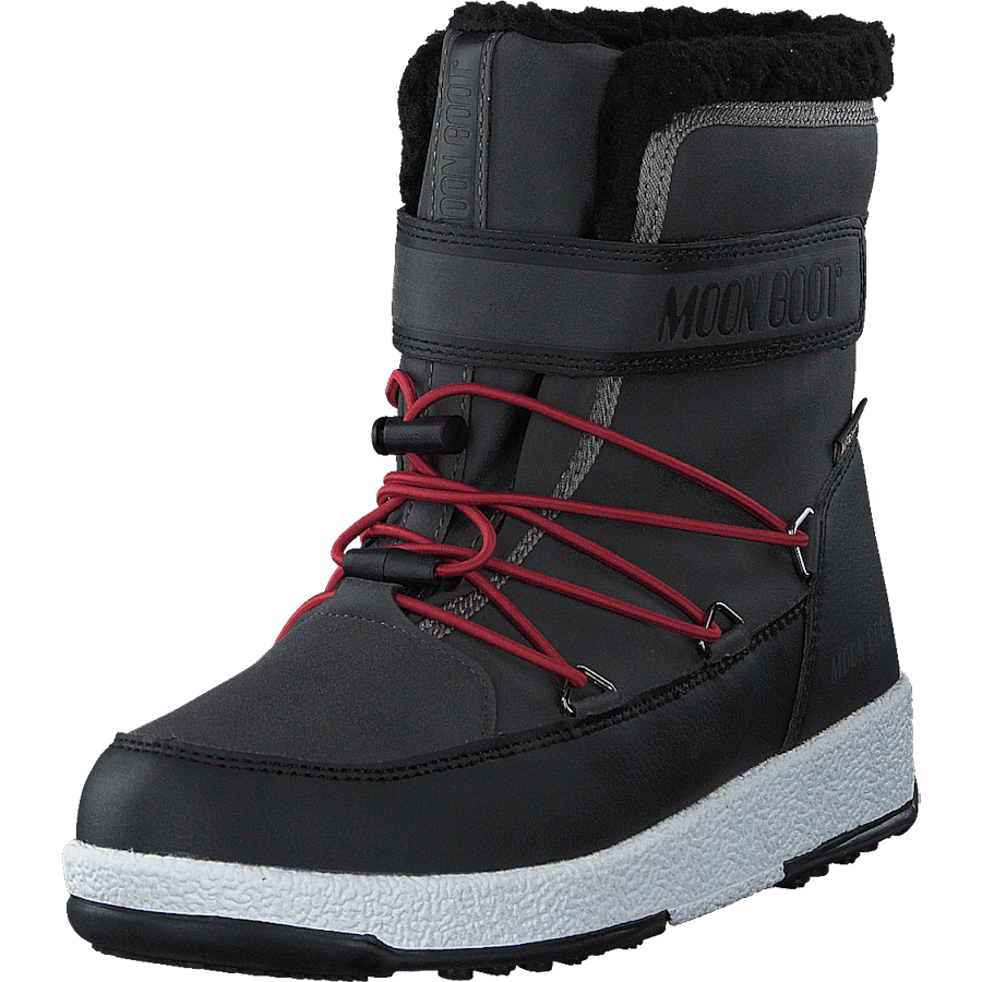 Moonboot Jr Boy Boot Black-dark Gray - Bild 3