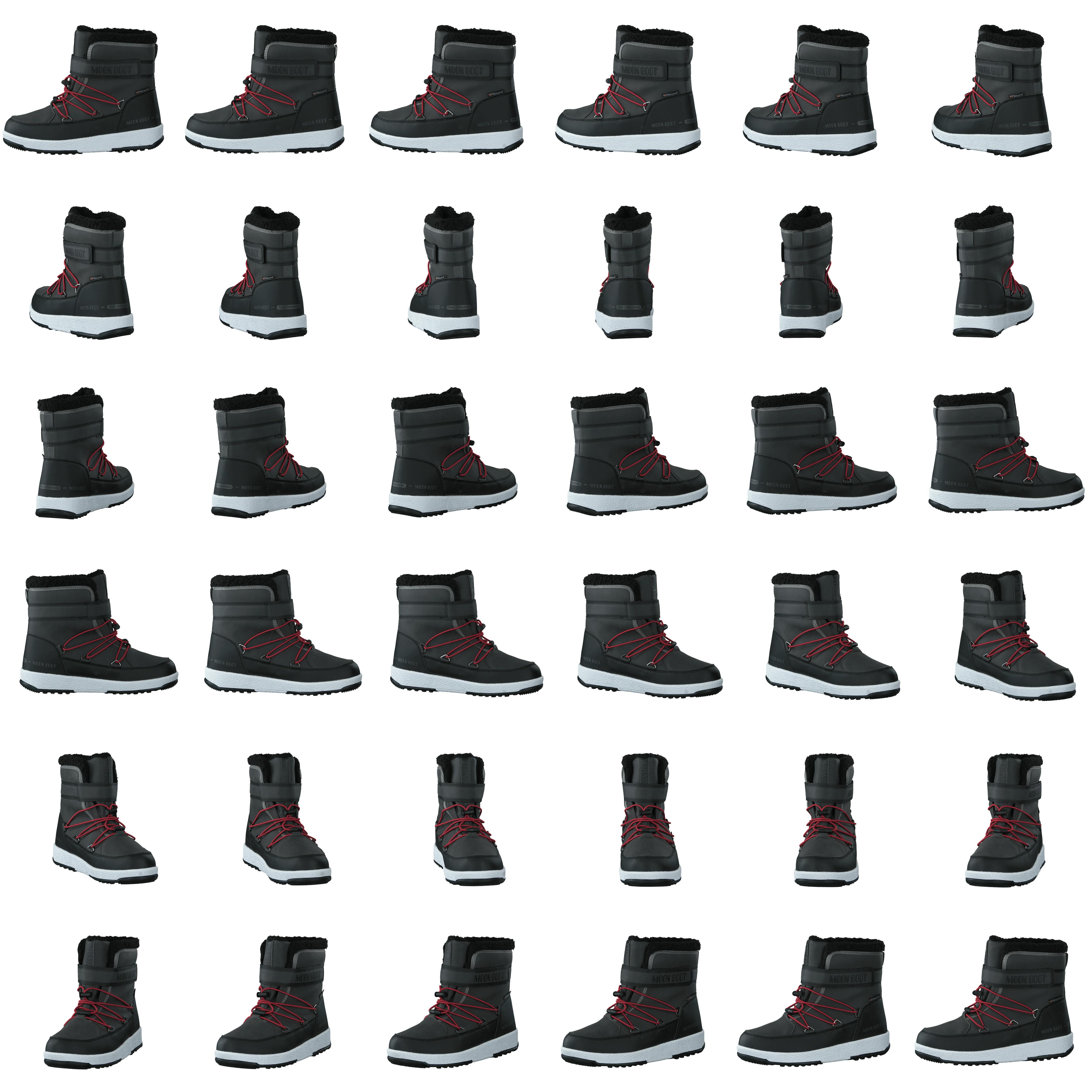 Moonboot Jr Boy Boot Black-dark Gray - Bild 8