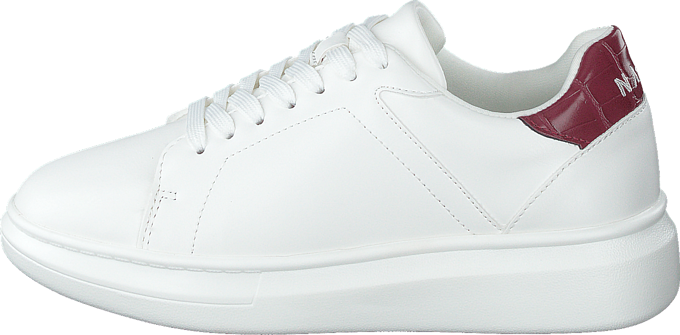 Curvy Platform Trainers White, Female, Topánky, Tenisky, Tenisky, Biely, EU 37