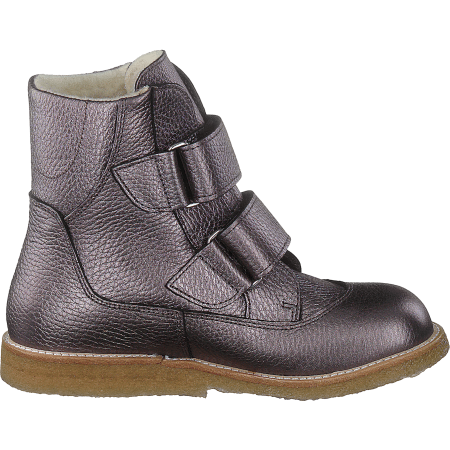 Tex-boot With Velcro Straps Mauvé Shine - Bild 2