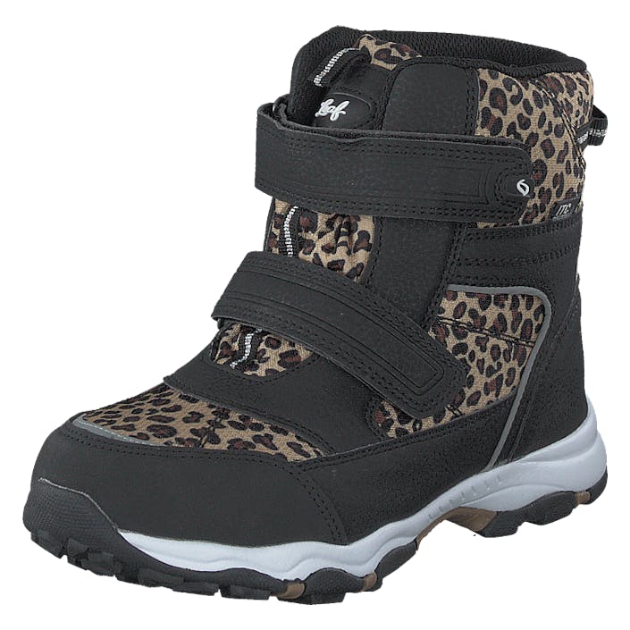 Siljan Leopard, Unisex, Shoes, Boots, winter boots, Grey, EU 39