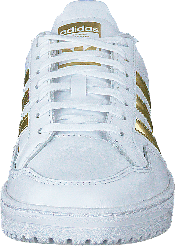 Team Court W Ftwr White/gold Met./ftwr Whit - Bild 4