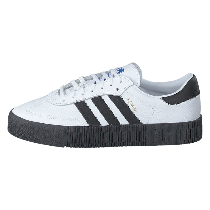 Sambarose W Ftwr White/core Black/bluebird, Female, Topánky, Tenisky, Tenisky, Modrá, EU 40 2/3