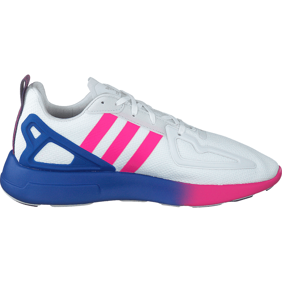 Zx 2k Flux W Crystal White/shock Pink/blue - Bild 2