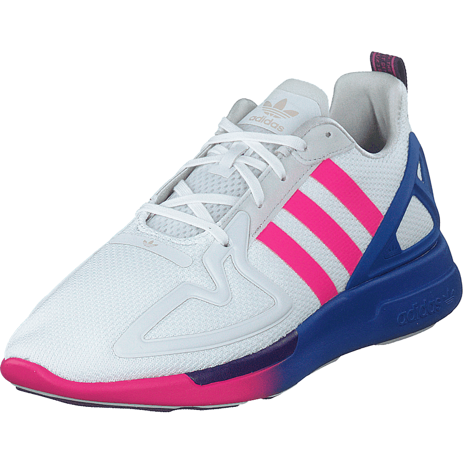 Zx 2k Flux W Crystal White/shock Pink/blue - Bild 3